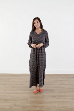 Smocking Waist and Sleeve Dress